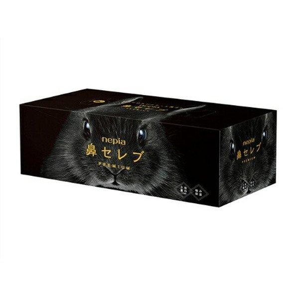 【送料無料・まとめ買い×8個セット】ネピア 鼻セレブ ティシュプレミアム 130組