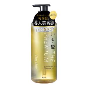 (送料無料・まとめ買い×12個セット)クラシエ いち髪 THE PREMIUM エクストラダメージケア シャンプー シャイニーモイスト 480ml