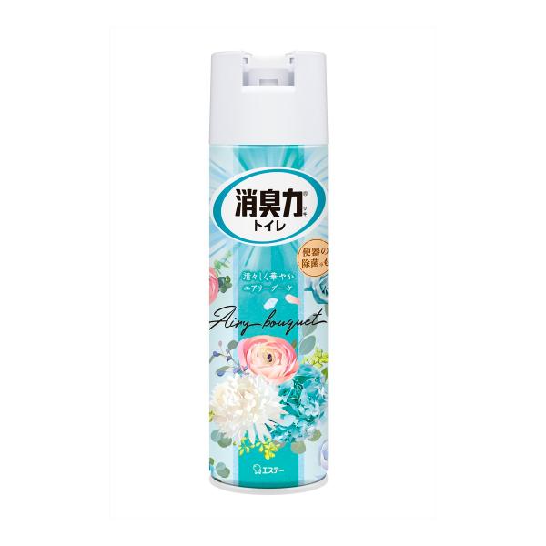 【送料無料・まとめ買い×24個セット】エステー トイレの消臭力 スプレー エアリーブーケ 365ML