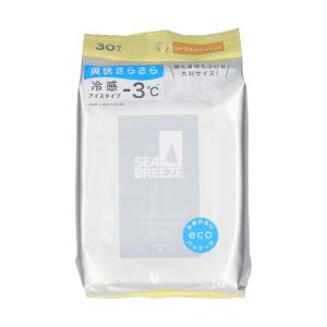 (送料無料・まとめ買い×36個セット)ファイントゥデイ シーブリーズ フェイス&ボディ アイスシート N シトラスシャーベット 30枚入 大判サイズ