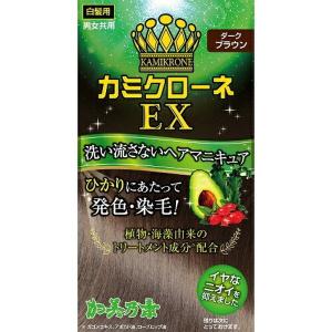 (送料無料・まとめ買い×36個セット)加美乃素 カミ クローネEX ダークブラウン 80ml