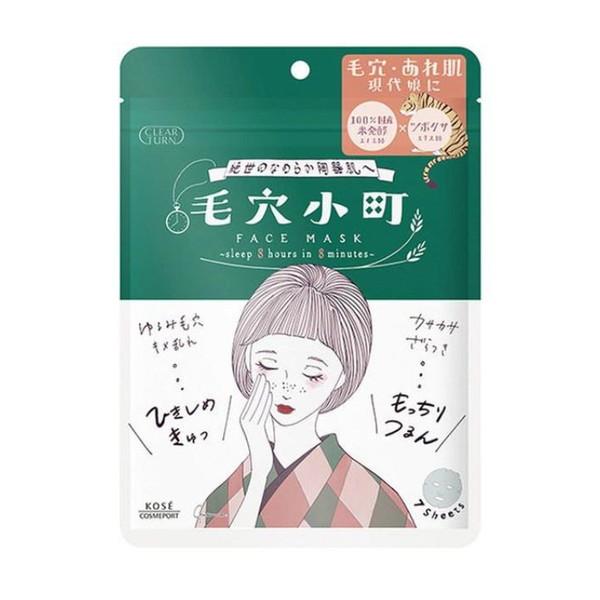 【送料無料・まとめ買い×48個セット】コーセー クリアターン 毛穴小町マスク 7枚入