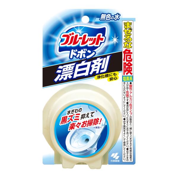 【送料無料・まとめ買い×48個セット】小林製薬 ブルーレット ドボン 漂白剤 120g トイレ用洗剤