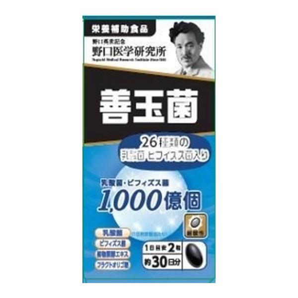 【あわせ買い2999円以上で送料無料】野口医学研究所 善玉菌 26種類の乳酸菌・ビフィズス菌入り 6...