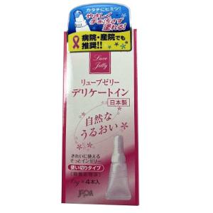 【あわせ買い2999円以上で送料無料】ジェクス リューブゼリー デリケートイン 6gX4本入 清潔な...