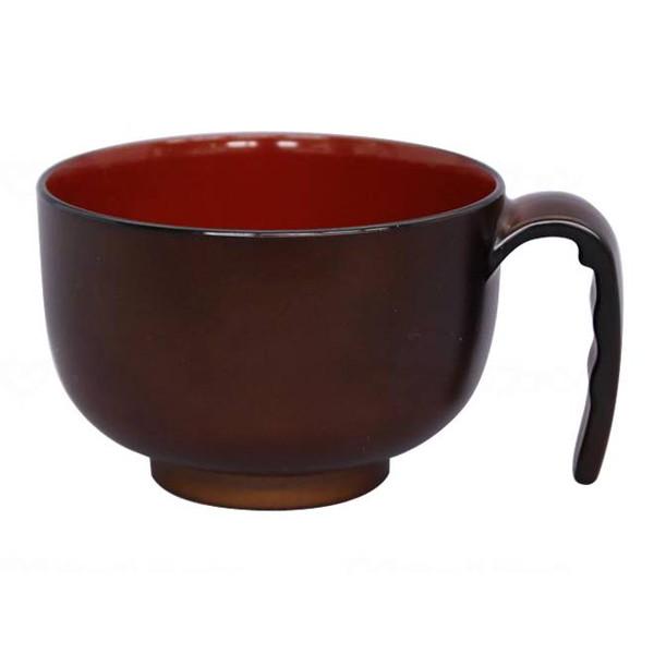 【あわせ買い2999円以上で送料無料】台和 取っ手付き 汁椀 ブラウン 自助具 介護