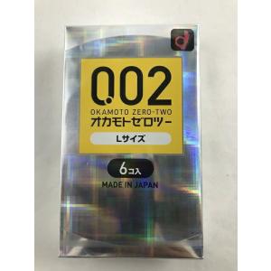 【送料無料】オカモト 薄さ均一 002EX ナチュラル Lサイズ 6個入り コンドーム 1個