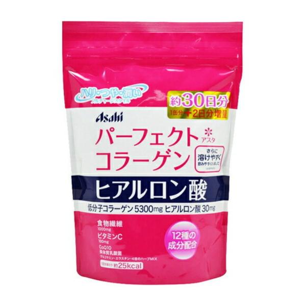 【送料無料】アサヒグループ食品 パーフェクトアスタコラーゲン パウダー 詰替用 225g 1個