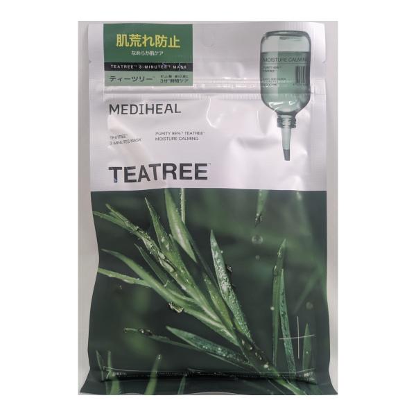 【送料無料・まとめ買い×6個セット】MEDIHEAL メディヒール ティーツリー 3ミニッツマスク ...