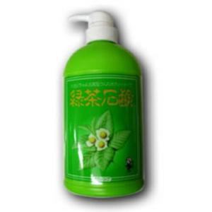 宇治森徳 かおりちゃんお茶屋さんの石鹸・緑茶ボディーソープ(ボディ