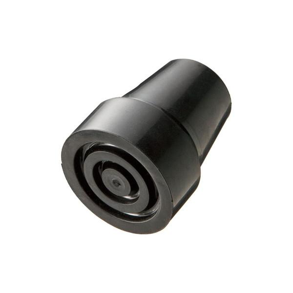 【送料無料・まとめ買い×8個セット】ケイ・ホスピア 愛杖用 杖先ゴム 内径18mm 黒