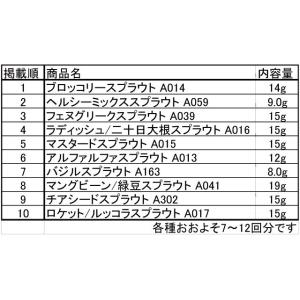 郵便 送料無料 選べる10種類 スプラウトシー...の詳細画像4