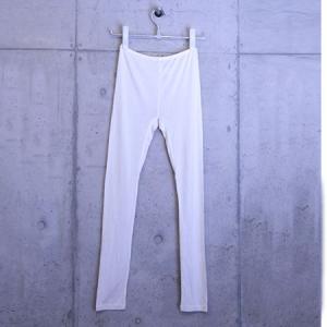 金伴繊維 絹100%レギンス 婦人