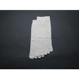 正活絹 JN 綿５本指靴下 Mサイズ