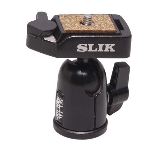 即配 SLIK スリック 自由雲台 SBH-100 DQN ミラーレス一眼やビデオカメラの取付に