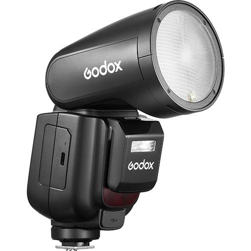 取寄 (KP) V1 Pro N ニコン用 TTLラウンドヘッドフラッシュ Godox (ゴドックス...