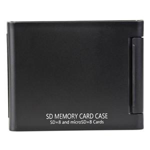 即配 SDメモリーカードケースAS 8枚収納 ASSD8BK (ブラック) ケンコートキナー KEN...