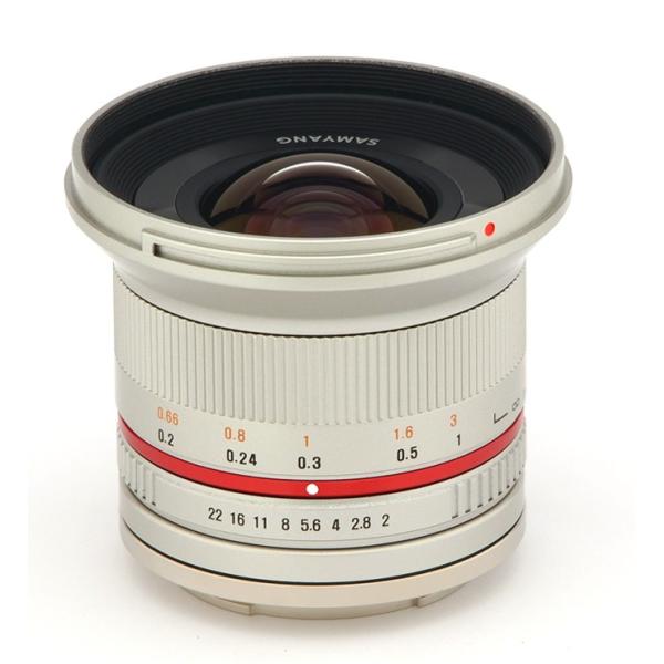 即配 SAMYANG サムヤン 12mm F2.0 NCS CS シルバー SV マイクロフォーサー...