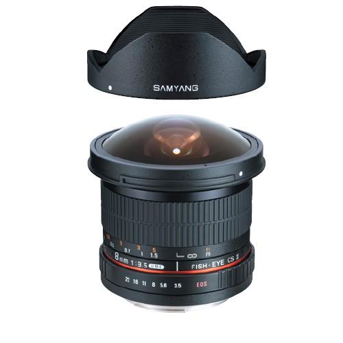 即配 SAMYANG サムヤン 8mm F3.5 UMC Fish-eye CSII Nikon F...