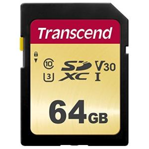 取寄 トランセンド SDXCメモリカード 64GB : TS64GSDC500S UHS-I U3 MLC ネコポス便 ビデオスピードクラスV30準拠｜kenkotokina