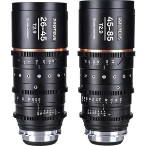 取寄 (SJ) Proteus Zoom 2X Anamorphic 2-Lens Bundle (26-45mm, 45-85mm) AMB PL/EF アンバー 2バンドル LAOWA ラオワ Proteus Zoomシリーズ キャンセル不可