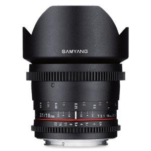 取寄 SAMYANG サムヤン シネマレンズ 10mm T3.1 VDSLR ED AS NCS C...