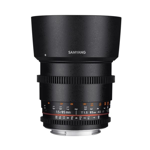 取寄 SAMYANG サムヤン シネマレンズ 85mm T1.5 VDSLR AS IF UMC I...