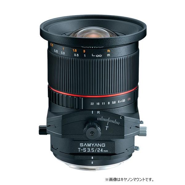 取寄 SAMYANG サムヤン T-S 24mm F3.5 ED AS UMC Lens ソニーA用