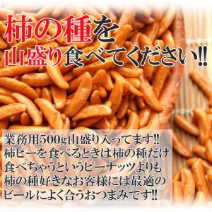 【全国送料無料】業務用たっぷり500g入り柿の...の詳細画像1
