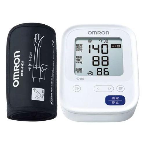 オムロン 上腕式血圧計 HCR-7106 1台 送料無料 腕にカフを巻いたときに正しい位置から左右に...