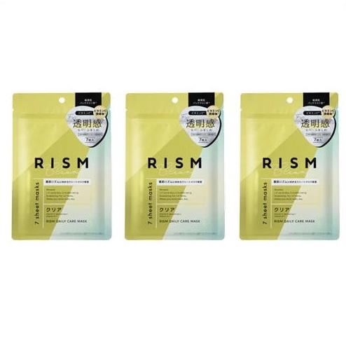 送料無料メール便 ［まとめ販売］リズム　ＲＩＳＭ　デイリーケアマスク　クリア　150ml　7枚×3個...