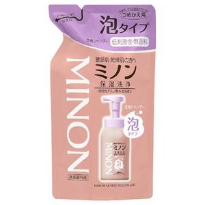 ★ミノン　全身シャンプー　泡タイプ　詰替　400mL入り ●翌日配達「あすつく」対象商品（休業日を除く）●｜kenkou1bankan