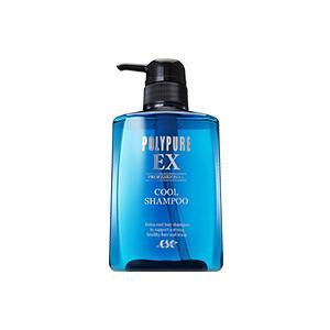 ポリピュアEX 　クールシャンプー　ＣＯＯＬ ＳＨＡＭＰＯＯ　　350ｍｌ×1　スカルプシャンプー・...