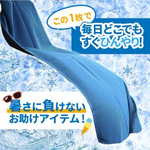 【お買い得!3枚セット】瞬間ひんやり!冷感タオ...の詳細画像2