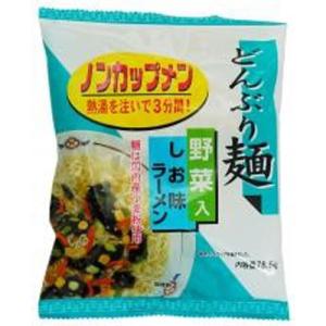 どんぶり麺・しお味ラーメン（78.5g×4個）【トーエー】｜kenkoumeister