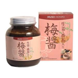 ムソー食品工業 生姜・番茶入り 梅醤 ( 350g )/ 無双本舗 : 爽快