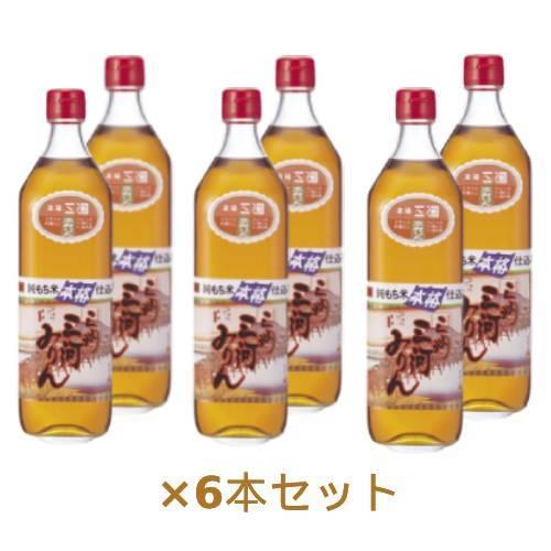 純もち米仕込み 三州三河みりん 700ml×6本セット 【角谷文治郎商店】