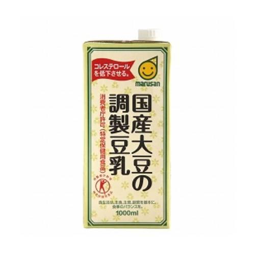 国産大豆の調製豆乳 （1000ml×6本セット） 【マルサン】＋お楽しみサンプル2包プレゼント