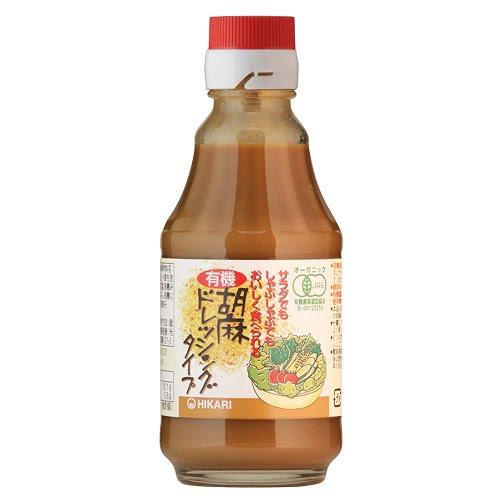 有機胡麻ドレッシングタイプ （225g）【有機JAS認定品】【ノンオイルタイプ】 【光食品】