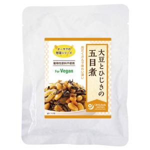 オーサワの惣菜シリーズ 大豆とひじきの五目煮 100g 【オーサワジャパン】｜kenkousupport