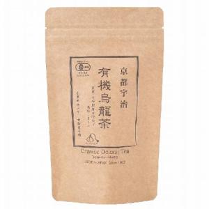 【創健社】童仙房茶舗 京都宇治 有機烏龍茶TB 24g（2g×12）【有機JAS認定品】