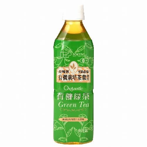 有機緑茶 （500ml×24本セット） 【創健社】