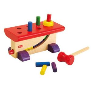 ニック社 NIC 大工さん 木のおもちゃ 木製玩具 ハンマートイ ハンマー