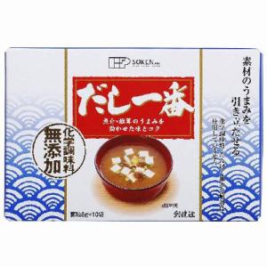 だし一番 （8g×10袋） 【創健社】※賞味期限24年07月01日まで 在庫限り ※返品不可｜kenkousupport