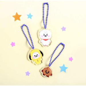 BT21 ベビーアクリルシンプルキーリング B...の詳細画像1