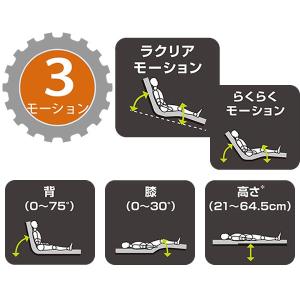 介護ベッド 介護用ベッド 楽匠Z 3モーション...の詳細画像2