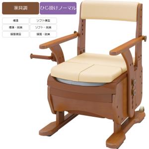 アロン化成 安寿 家具調トイレセレクトRはねあげ・ポータブルトイレ 介護 アロン化成 ポータブルトイレ 安寿 家具調トイレセレクトR はねあげ