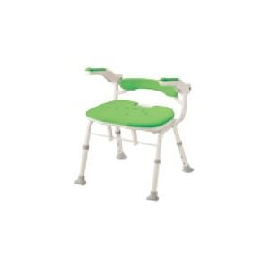 介護用風呂椅子　折畳シャワーベンチ ISフィット 骨盤サポートタイプ　使用済品 アロン化成 入浴用品 安寿 折りたたみシャワーベンチ IS
