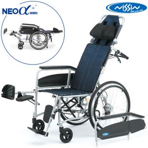 日進医療器 リクライニング式車椅子 NHR-12 フルリクライニング 車いす