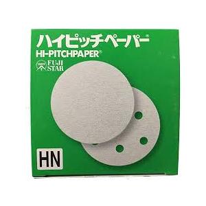 三共理化学　ハイピッチペーパー　１２５mm　　　#８０　穴有り　５０枚入　緑箱（ＨＮＪＤ）